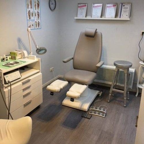 Medisch pedicure in Enschede behandelkamer Camathe
